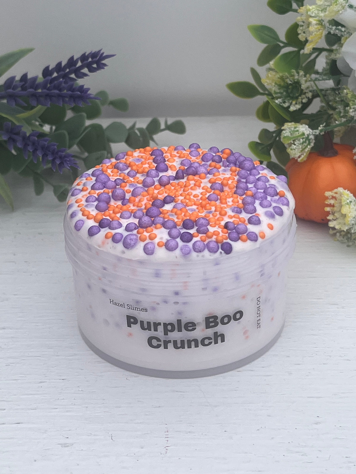 Purple Boo Crunch Slime
