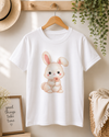 Cute Bunny Kids T-Shirt – Soft Cotton Graphic Tee