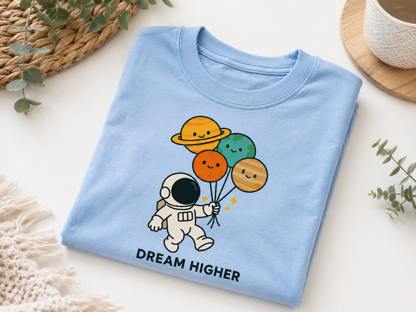 Dream Higher tee Pure Cotton Essential Kids T-Shirt
