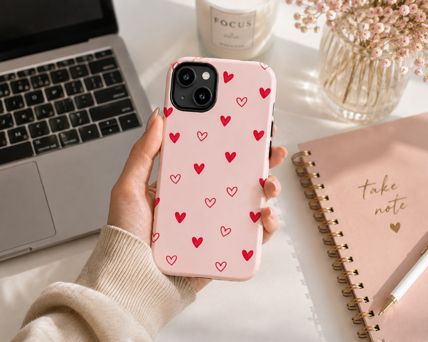Heart Tough Phone Cases
