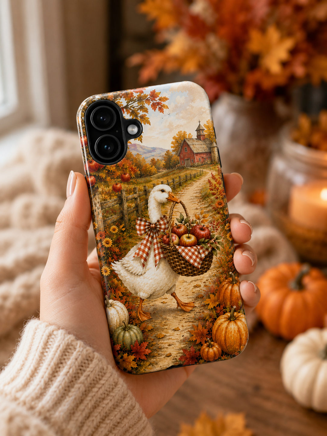 Autumn Harvest Goose Phone Case