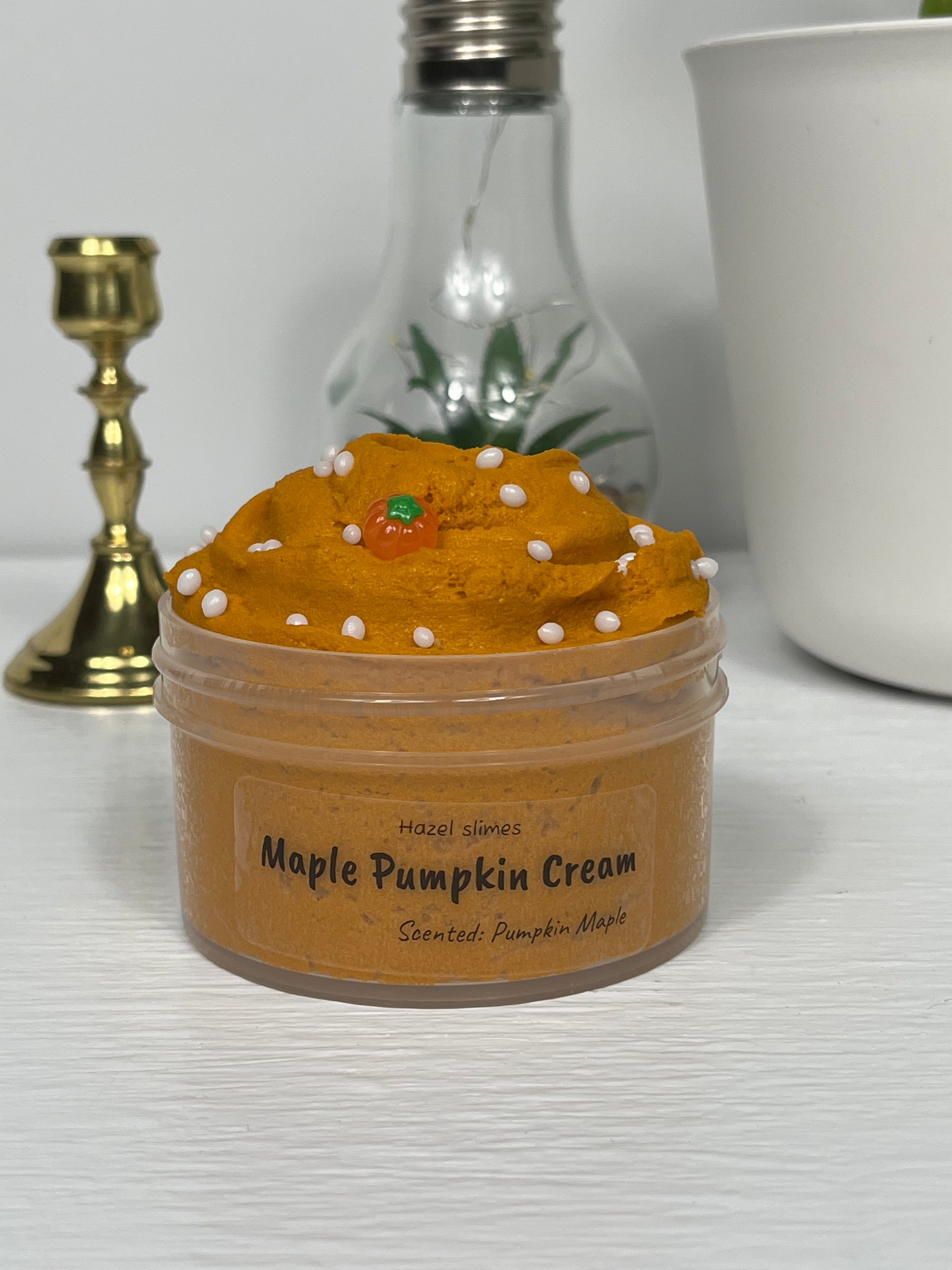 Maple Pumpkin Cream Slime