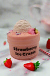 Strawberry Ice Cream Slime-DIY Clay Kit