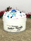 Snowman Cookie Dough Slime