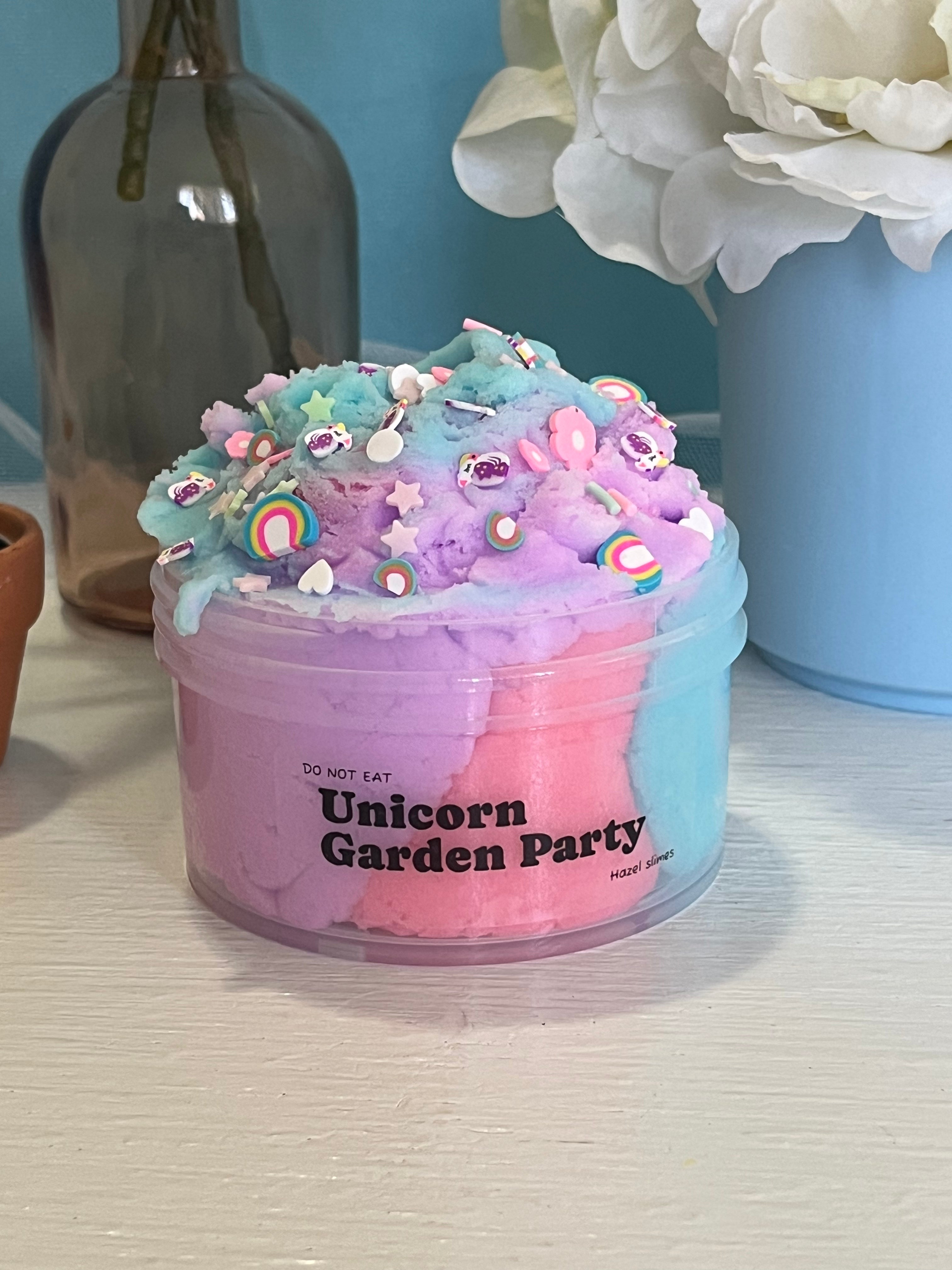 Unicorn Garden Party slime