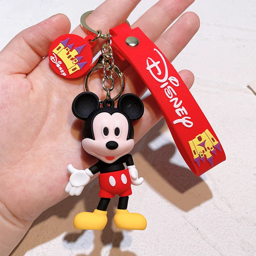 Christmas Gifts Disney Anime Mickey Keychain Cartoon Stitch Cute