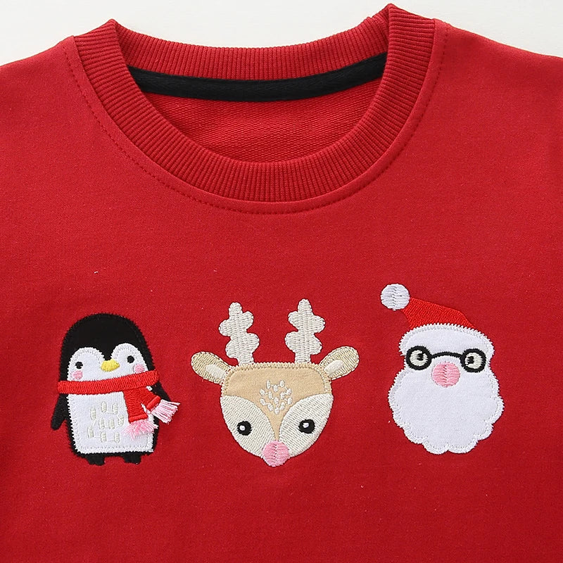 Little maven Christmas Costumes Toddler Baby Boys Sweatshirts Kids