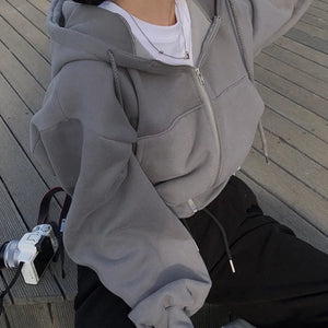 Casual Hood Sweatshirt