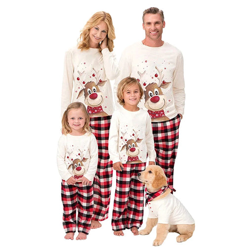 Family Matching Clothes Christmas Pajamas 2023 Mother Kids Baby