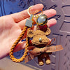 Creative Bear Keychain Cute Bear Keychain Jewelry Resin Trinket Kids