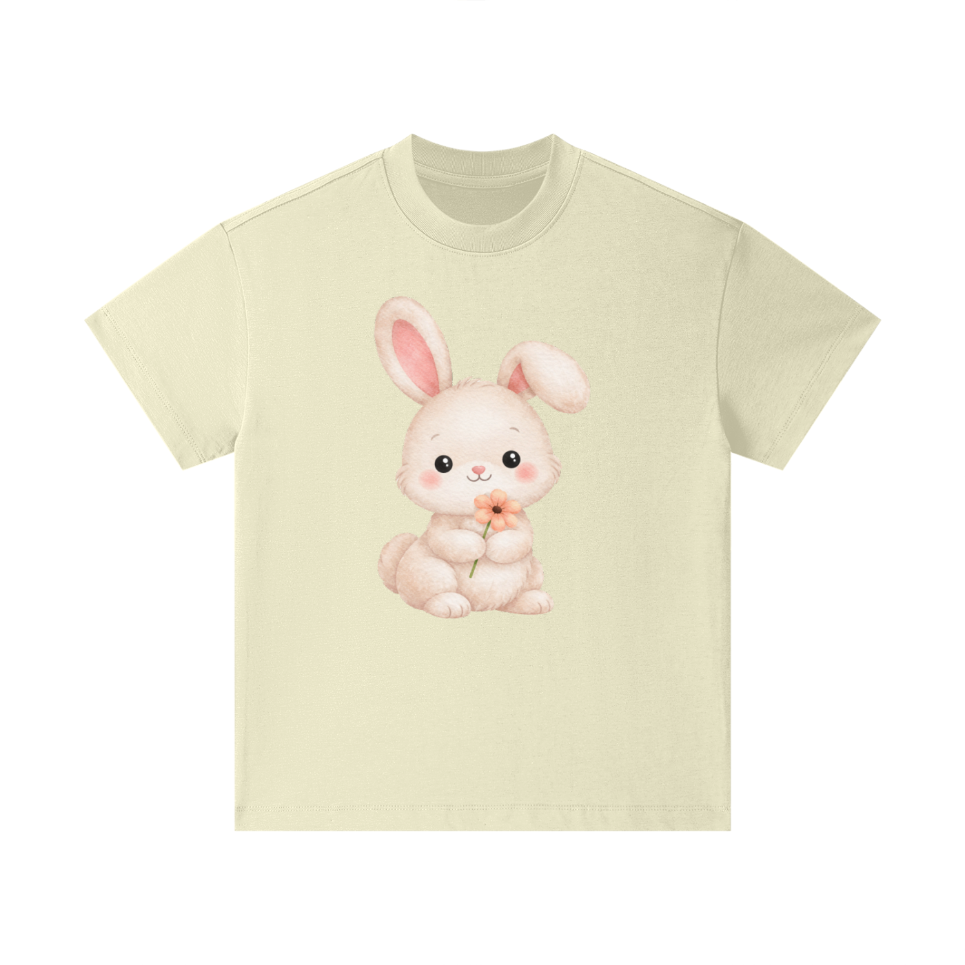 Cute Easter Bunny Kids T-Shirt – Soft Cotton Graphic Tee