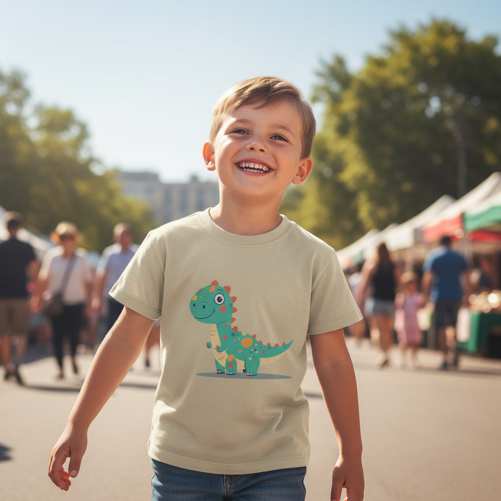 Dino Graphic Tee – Cool, Casual, & Cretaceous