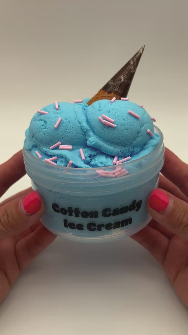 Cotton Candy Ice Cream Slime