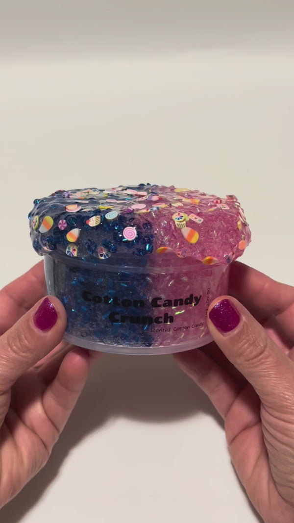 Cotton Candy Crunch Slime
