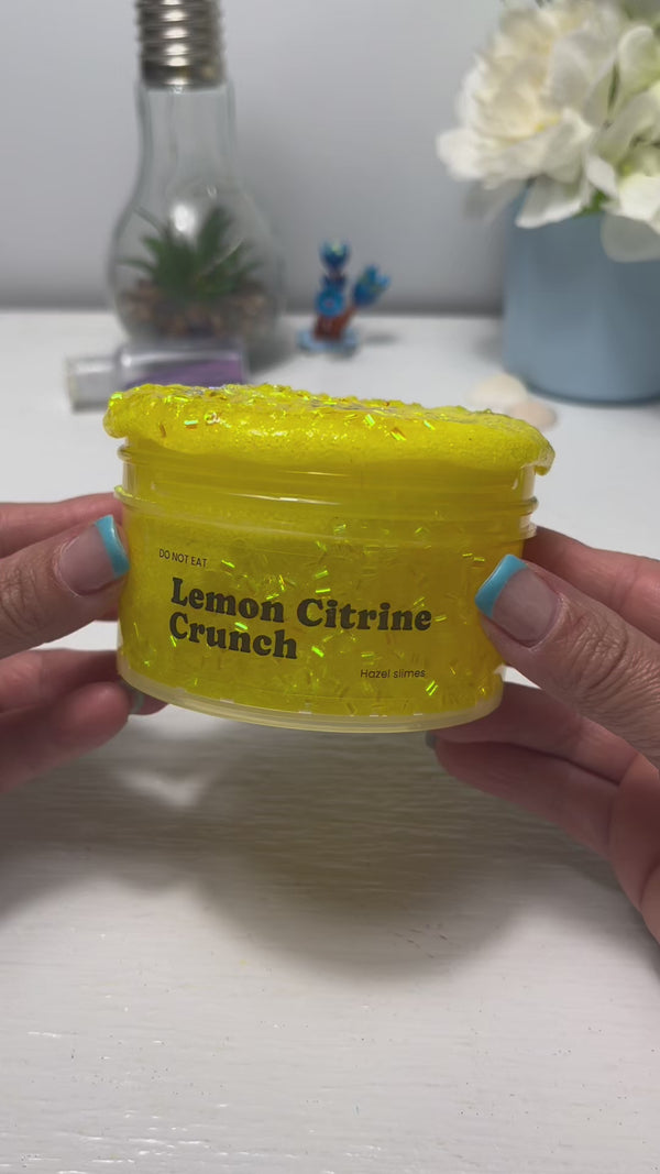 Lemon Citrine Crunch Slime