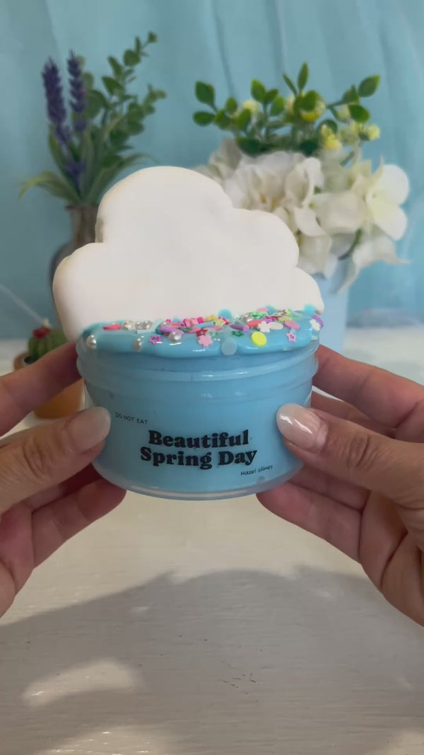 Beautiful Spring Day DIY Slime