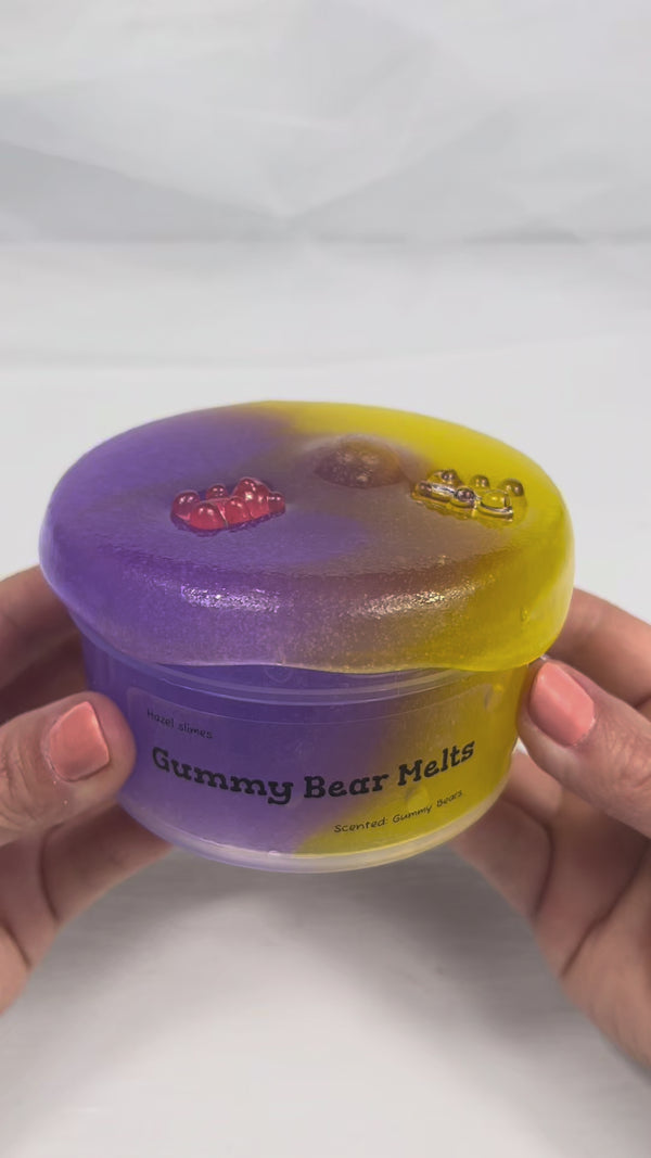 Gummy Bear Melts Slime