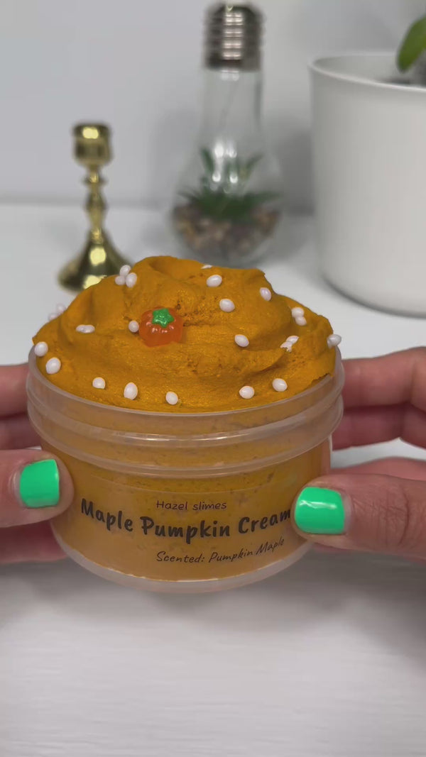 Maple Pumpkin Cream Slime