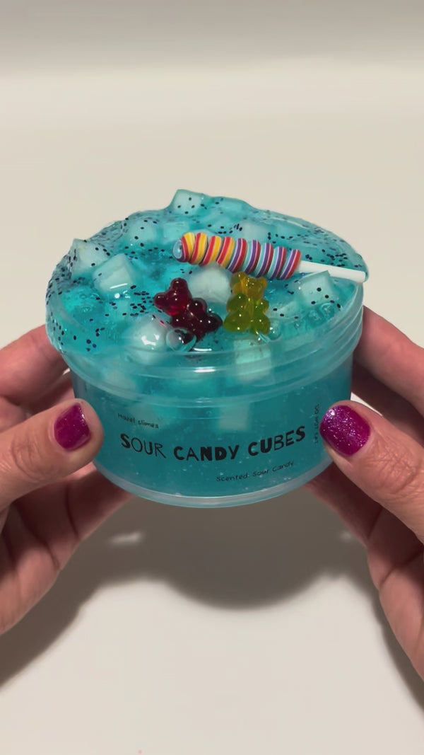 Sour Candy Cubes Slime
