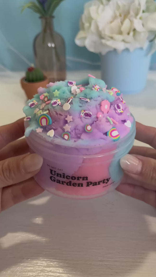 Unicorn Garden Party slime